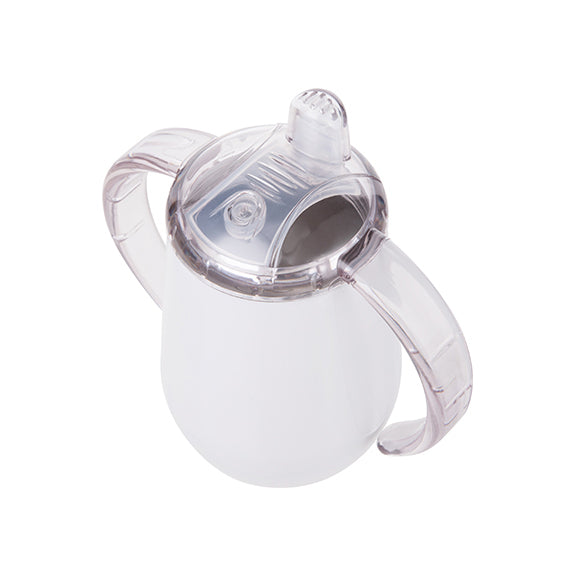 BIBERON BLANCO ACERO INOXIDABLE DOBLE CAPA 10onz