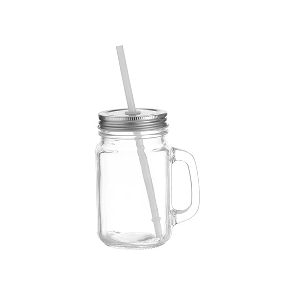 MASON JAR CON SORBETE 8*13CM