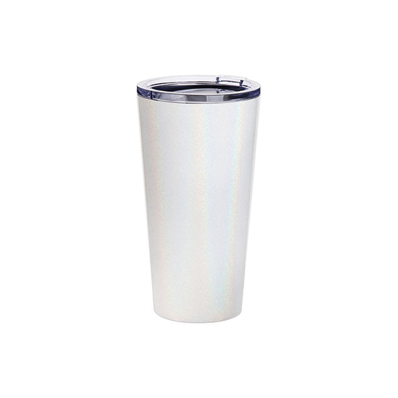 VASO GLITTER DE ACERO INOXIDABLE CON TAPA 16ONZ