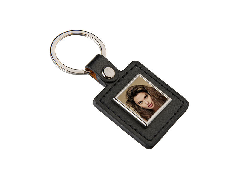 Llavero de Piel - Cuadrado