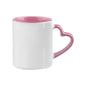 TAZAS BLANCAS AZAS DE CORAZON 11ONZ