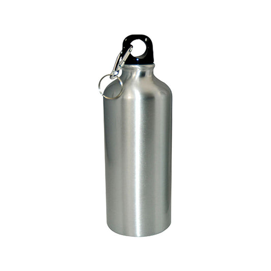 BOTELLA DE AGUA, SUBLIMACION ALUMINIO 600ML (SILVER) (CJA 60)