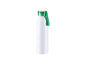 BOTELLA BLANCA 22oz/650ml  CON TAPA DE DIFERENTES COLORES