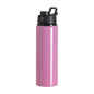 Botella de Aluminio con Tapa Negra 750mL