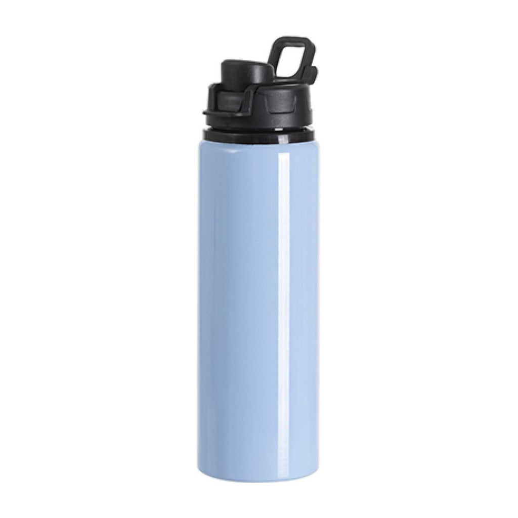 Botella de Aluminio con Tapa Negra 750mL
