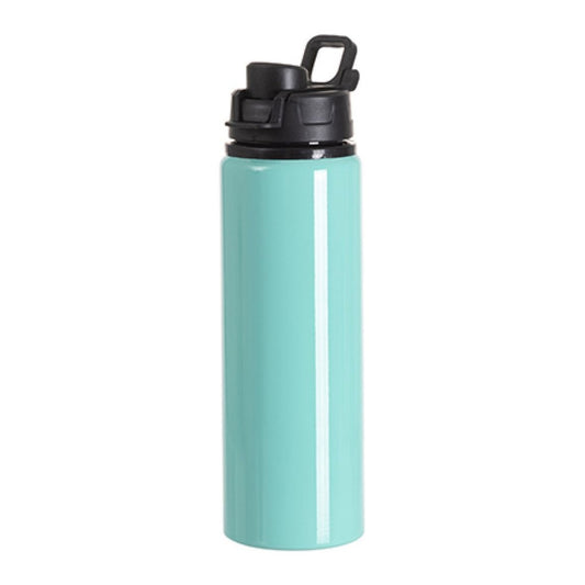 Botella de Aluminio con Tapa Negra 750mL