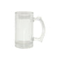 JARRA CERVEZA CRISTAL  CON PARCHOS 16ONZ