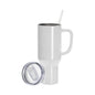 Vasos de Viajeros  40onz/1200mL - Acero Inoxidable con Sorbete y Tapa
