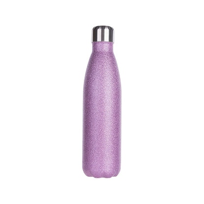 BOTELLA DE AGUA PARA SUBLIMACION GLITTER  17ONZ 500ML