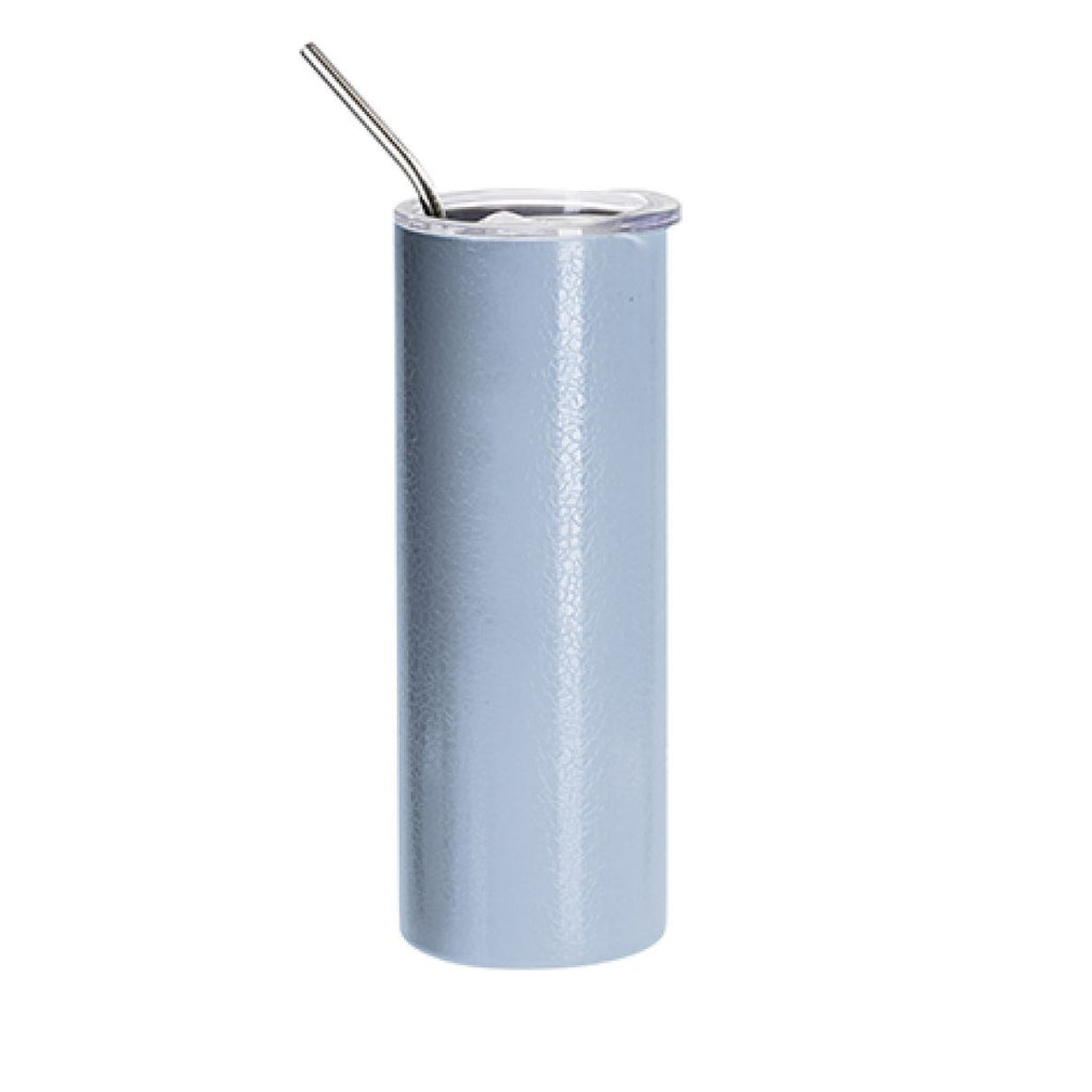 Vasos Craquelado 20oz/600ml Tapa y Sorbete - Acero Inoxidable