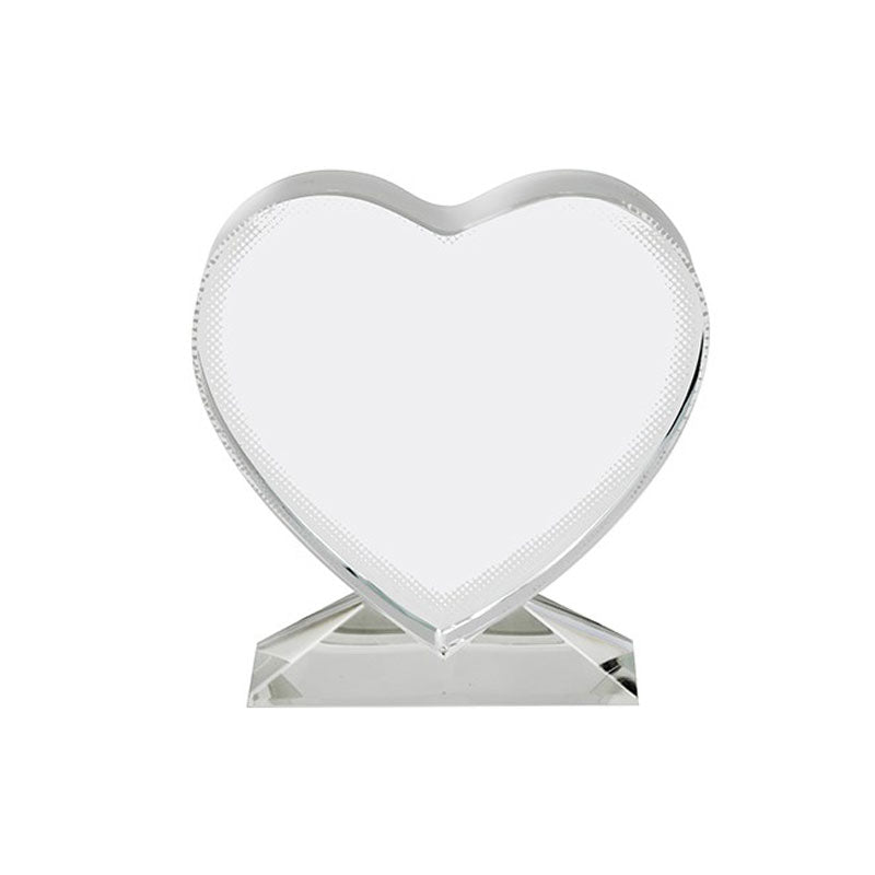 PLACA DE RECONOCIMIENTO CRISTAL (CORAZON)