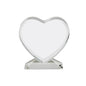 PLACA DE RECONOCIMIENTO CRISTAL (CORAZON)