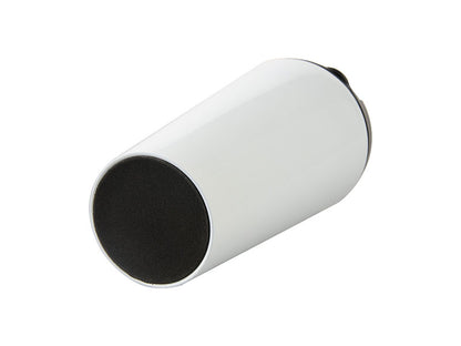 TERMOS DE ACERO BLANCO CON TAPA SENCILLA 16 ONZ