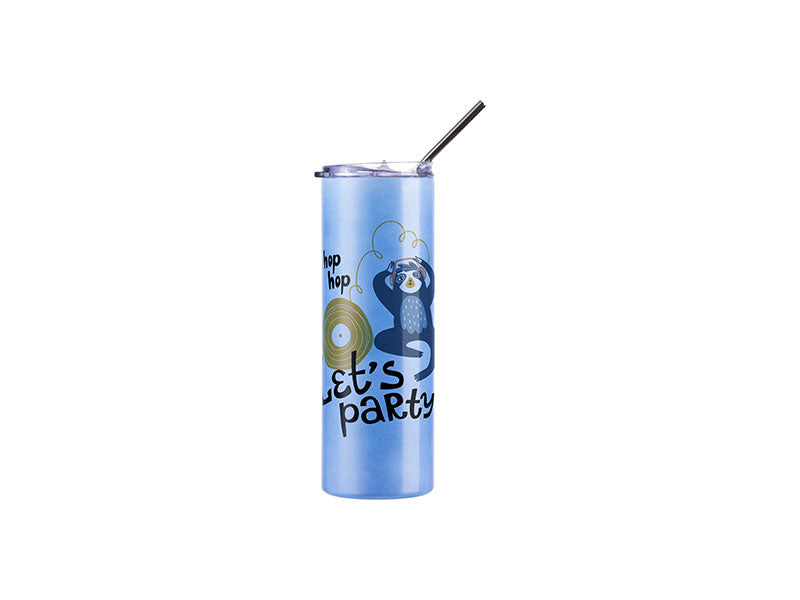 Vasos Cambio de Color al Calor  20oz/600ml Tapa y Sorbete - Acero Inoxidable