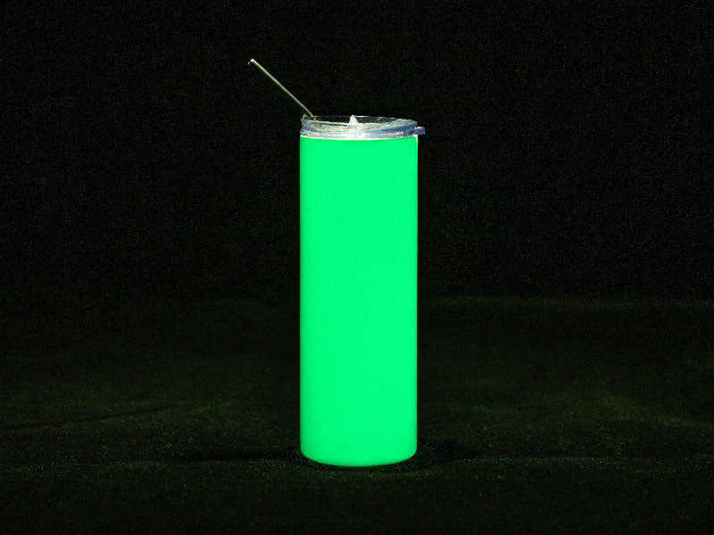Vasos luminosos 20oz/600ml Tapa y Sorbete - Acero Inoxidable