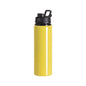 Botella de Aluminio con Tapa Negra 750mL