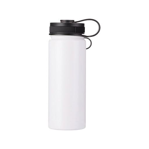 BOTELLA DE AGUA, ACERO INOXIDABLE  CON TAPA PORTATIL 18ONZ/550ML