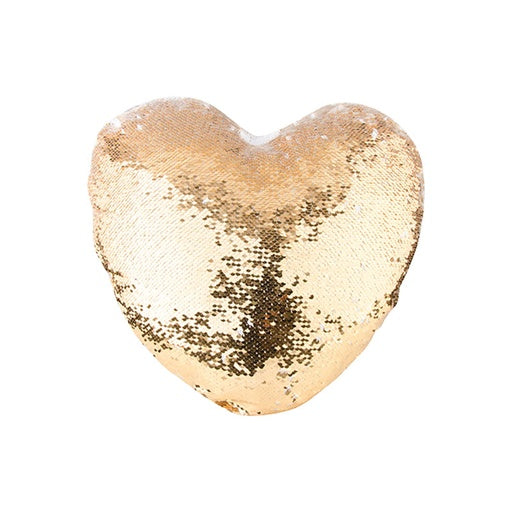 COVER PARA COJIN DE CORAZON CON LENTEJUELAS